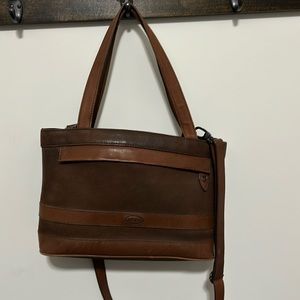 Dubarry of Ireland brown leather hand bag.
